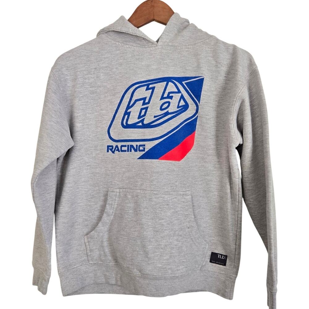 Troy Lee Racing Design Pullover Graphic Hoodie Motosport Racing Streetwear Y-L